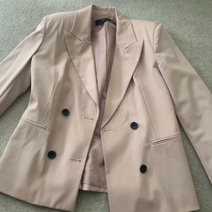 Pink zara blazer